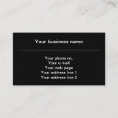 Griekse Meander Key Squares Patroon Bruin Visitekaartje (Voorkant)