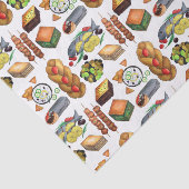 Griekse mediterrane levensmiddelen — Griekse besno Tissuepapier (Detail)