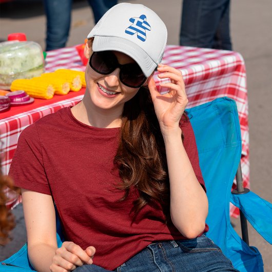 Griekse Meeple Trucker Hat Trucker Pet