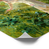 Griekse meisjes aan de kust poster (Hoek)