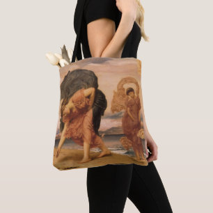 Griekse Meisjes Die Kiezels Oppakken Door Lord Lei Tote Bag