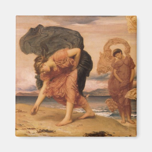 Griekse meisjes die kiezelstenen rapen door Lord L Magneet (Voorkant)