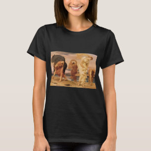 Griekse meisjes die kiezelstenen rapen van Lord Le T-shirt