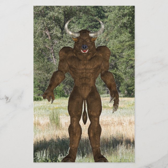 Griekse minotaur (Voorkant)