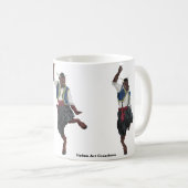 Griekse Minotaurs Dancing Fantasy Art Coffee Cup Koffiemok (Voorkant rechts)