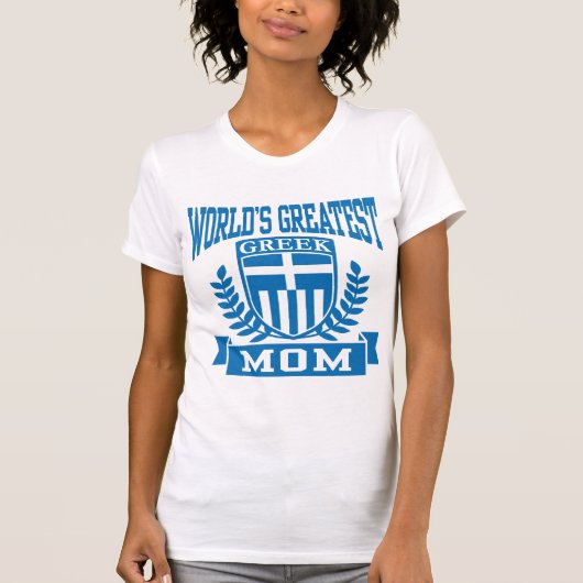 Griekse moeder t-shirt (Voorkant)