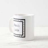 Griekse mok "Papou's Koukla" (Voorkant links)