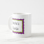 Griekse mok "YiaYia's Koukla" (Voorkant links)