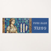 Griekse Mozaïek maagd Yogamat (Voorkant (horizontaal))