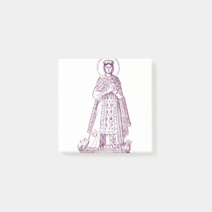 Griekse mozaïek van de heilige Agnes van Rome Post-it® Notes