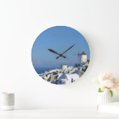 Griekse muur - Oia, Santorini Grote Klok (Huis)