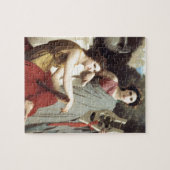 Griekse muziek Kunst Twee Vrouwen schilderen Legpuzzel (Horizontaal)