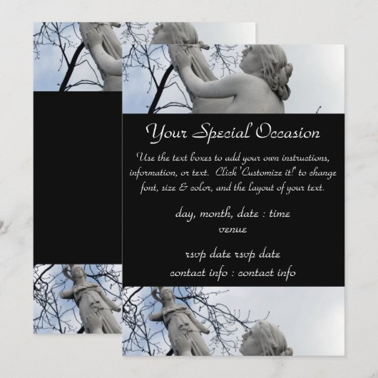 Griekse mythe : Cassandra en Pallas Kaart (Voorkant / Achterkant)