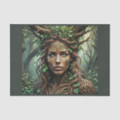 Griekse mythe: Dryad van de boom Tissuepapier (Voorkant)