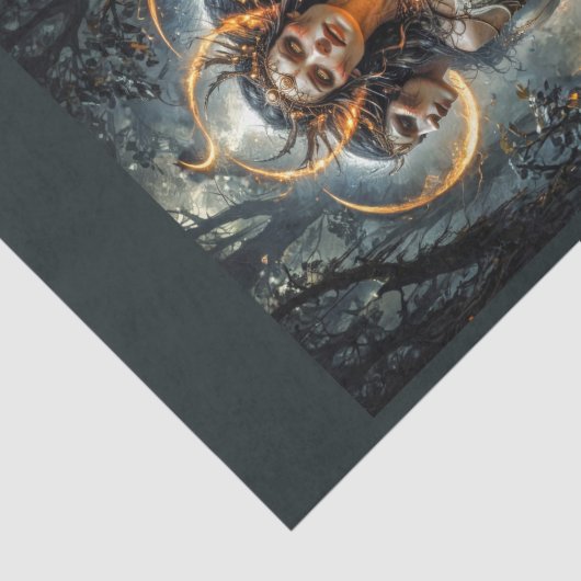 Griekse mythe: Hecate Godin Tissuepapier (Detail)