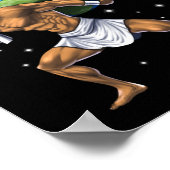 Griekse mythologie God Atlas Poster (Hoek)
