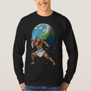 Griekse mythologie God Atlas T-shirt