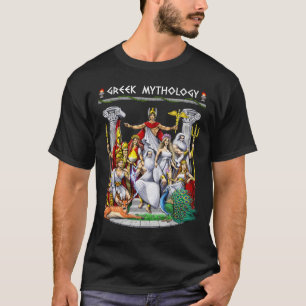 Griekse mythologie goden t-shirt