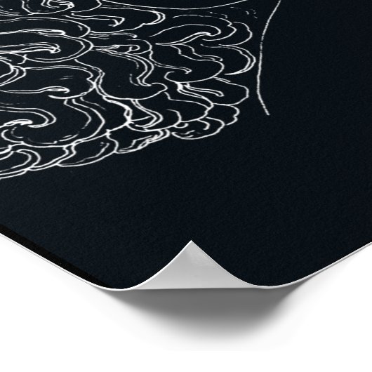 Griekse mythologie Jupiter Minerva Hercules Poster (Hoek)