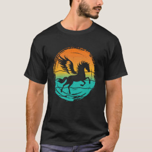 Griekse mythologie Pegasus vleugels paard hengst V T-shirt