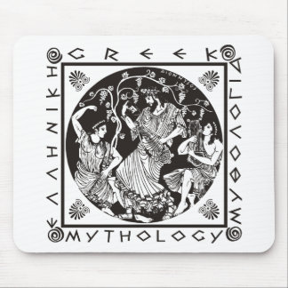 Griekse mythologie - zwart muismat