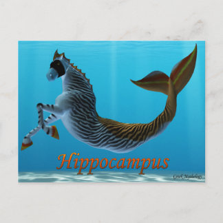 Griekse mythologische Briefkaarten: Hippocampus Briefkaart
