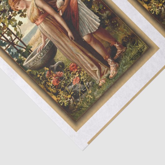 Griekse Mythology Love - Decoupage Scrapbook Craft Tissuepapier (Detail)