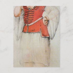 Griekse of Turkse vrouw Briefkaart