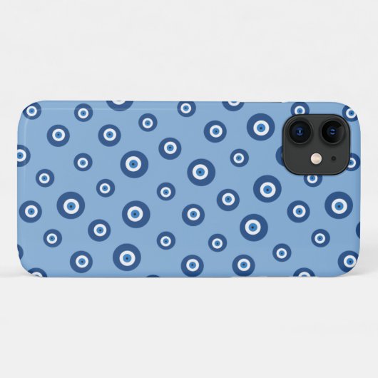 Griekse ogen Case-Mate iPhone case (Achterkant (horizontaal))
