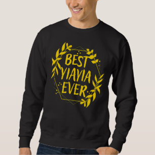 Griekse oma Griekenland Granny Best Yiayia Ever 1 Trui