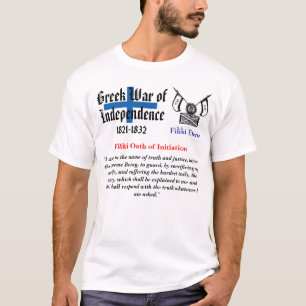 Griekse onafhankelijkheidsoorlog t-shirt
