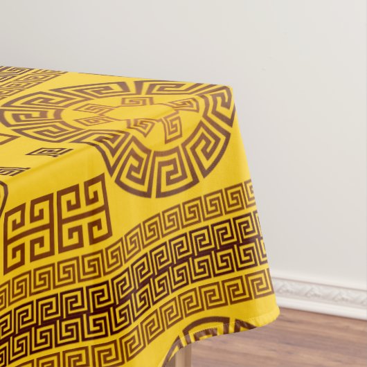 Griekse ontwerptablet tafelkleed (Voorbeeld)