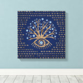 Griekse Oogboom - Mati Mataki - Matiasma Canvas Afdruk (Insitu (Houten vloer))