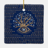 Griekse oogboom - Mati Mataki - Matiasma Keramisch Ornament (Achterkant)