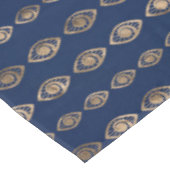 Griekse oogboom - Mati Mataki - Matiasma op blauw Tafelkleed (Gekanteld)