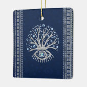 Griekse oogboom - Mati Mataki - Matiasma Silver Keramisch Ornament (Links)