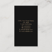 Griekse oogboom - Mati Mataki Visitekaartje (Achterkant)