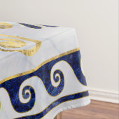 Griekse Ornament Abalone Shell en Gold Tafelkleed (Voorbeeld)