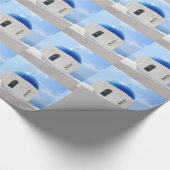 Griekse orthodoxe kerk op het eiland Santorini, Gr Cadeaupapier (Hoek)