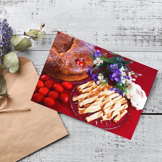 Griekse paasmakerij Kaart