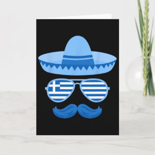 Griekse Pasen Sungles Cinco De Mayo Mexicaanse Kin Kaart