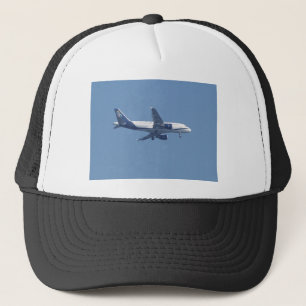 Griekse passagiersvliegtuig trucker pet