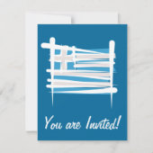 Griekse penseelvlag kaart (Voorkant)