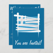 Griekse penseelvlag kaart (Voorkant / Achterkant)