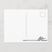 Griekse postkaart - Burger Post Art #001 onderteke (Achterkant)