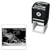 Griekse postzegel Gemeenschappelijke langoest Zelfinktende Stempel (In situ)