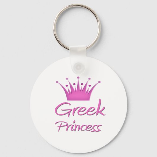 Griekse prinses sleutelhanger (Voorkant)