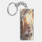 Griekse prinses sleutelhanger (Voorkant Links)