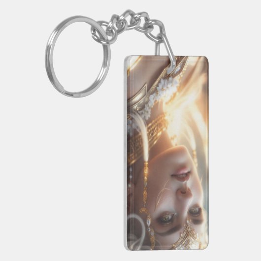 Griekse prinses sleutelhanger (Voorkant Links)