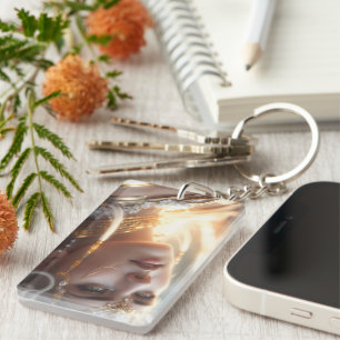 Griekse prinses sleutelhanger